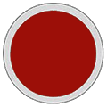 Abbildung 1: FEP oder PFA ummantelter O-Ring Querschnitt mit rotem MVQ (Silikon) Vollkern